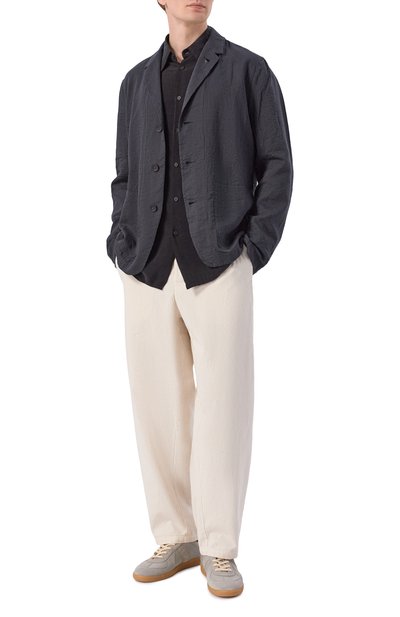 Рубашка NEVER ENOUGH черного цвета по цене 44100 руб., арт. 2B6M075-148/MSL019 NP W121, фото 2 Рубашка NEVER ENOUGH, арт. 2B6M075-148/MSL019 NP W121, фото 2