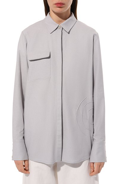 Рубашка из шерсти и кашемира AND THE BRAND, арт. SH001-2007-931-S24, фото 3