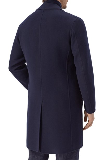 Шерстяное пальто STEFANO RICCI темно-синего цвета по цене 484500 руб., арт. M1ZSDB4000/W0001P_001, фото 4 Шерстяное пальто STEFANO RICCI, арт. M1ZSDB4000/W0001P_001, фото 4
