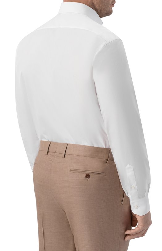 Хлопковая сорочка Zilli F0RD01M010001703U Белый  F0RD01M010001703U Фото 4