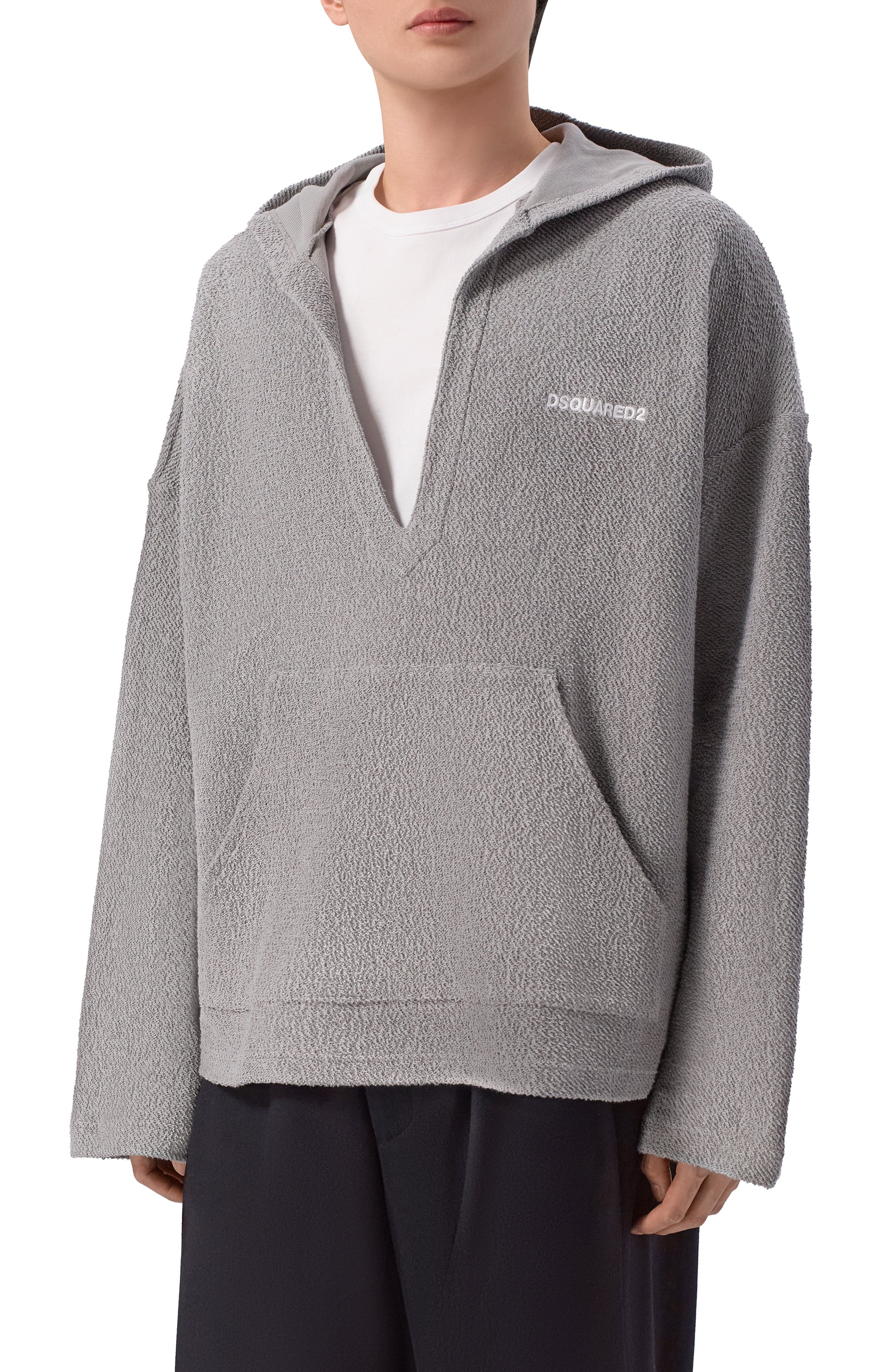 Хлопковое худи DSQUARED2, арт. D7MK26580, фото 3