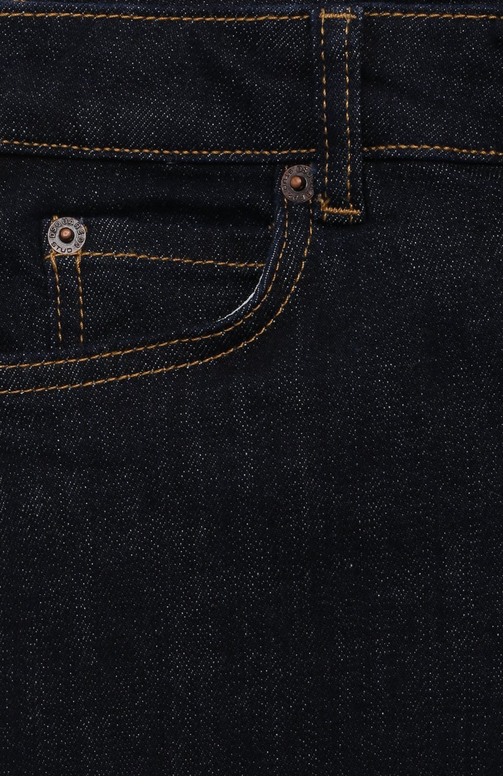 Джинсы DSQUARED2 темно-синего цвета по цене 17300 руб., арт. DQ0383/D0AAM, фото 3 Джинсы DSQUARED2, арт. DQ0383/D0AAM, фото 3