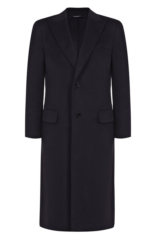 Кашемировое пальто Dolce & Gabbana G042YZ/FU2D1 Синий G042YZ/FU2D1