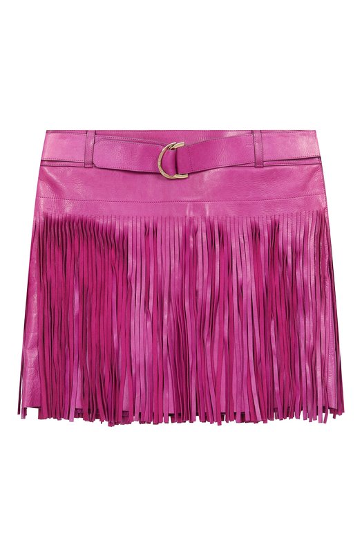

Кожаная юбка Roberto Cavalli, Розовый