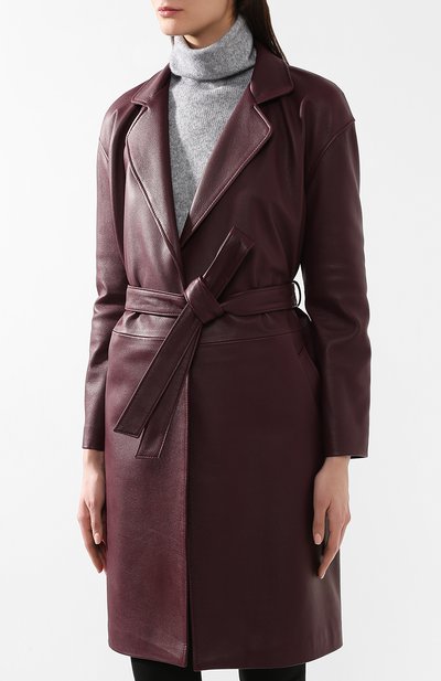 Кожаный плащ MASLOV, арт. SM-213, фото 3