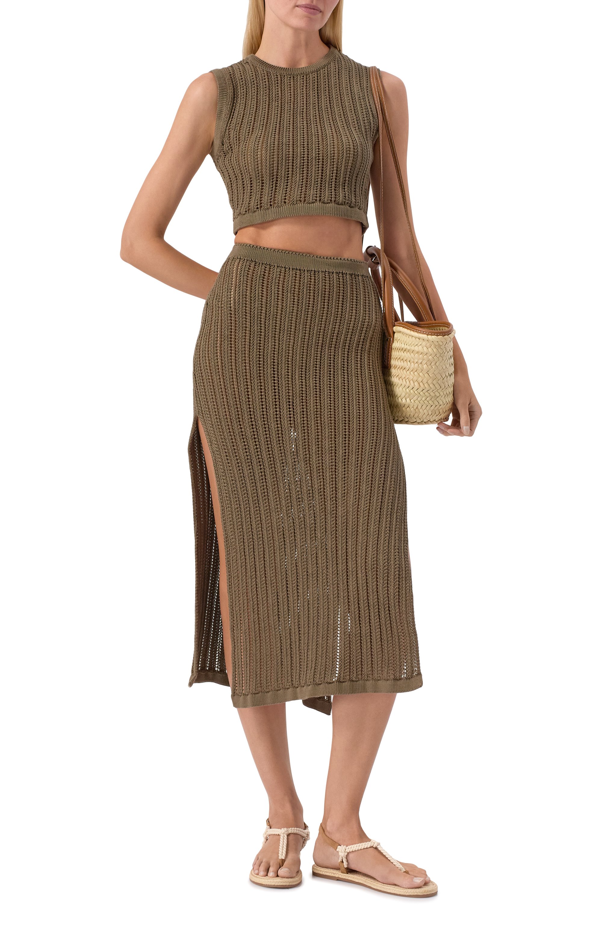 Хлопковая юбка MANEBI, арт. M05ZE, фото 2