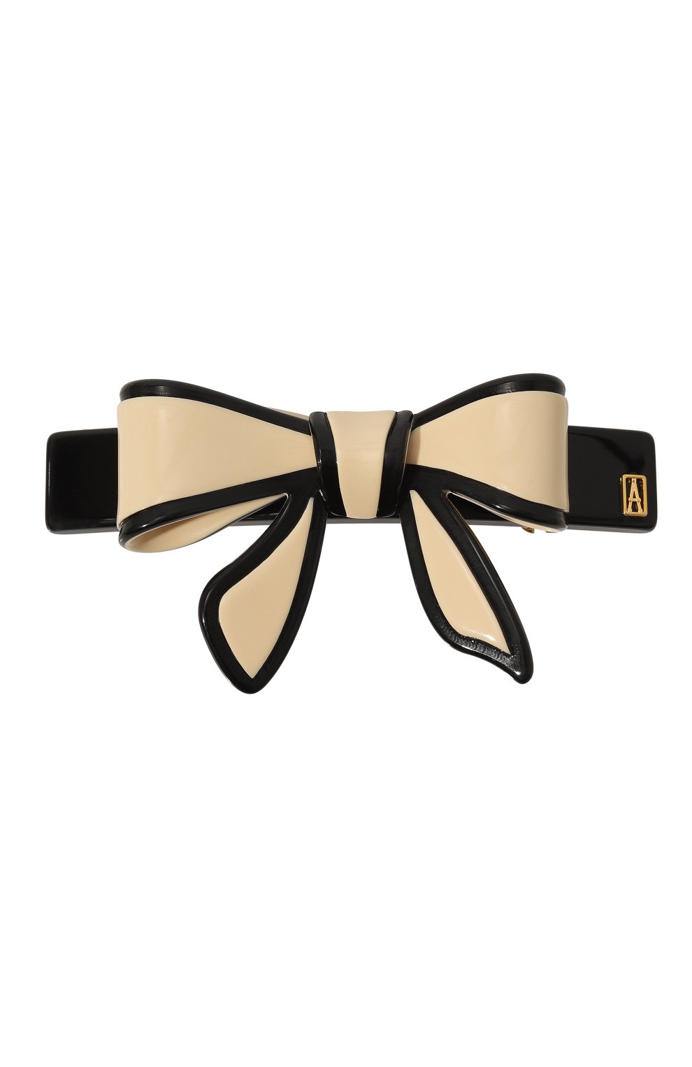 Заколка для волос ALEXANDRE DE PARIS черно-белого цвета по цене 12920 руб., арт. AA6-12688-03 X, фото 1 Заколка для волос ALEXANDRE DE PARIS, арт. AA6-12688-03 X, фото 1