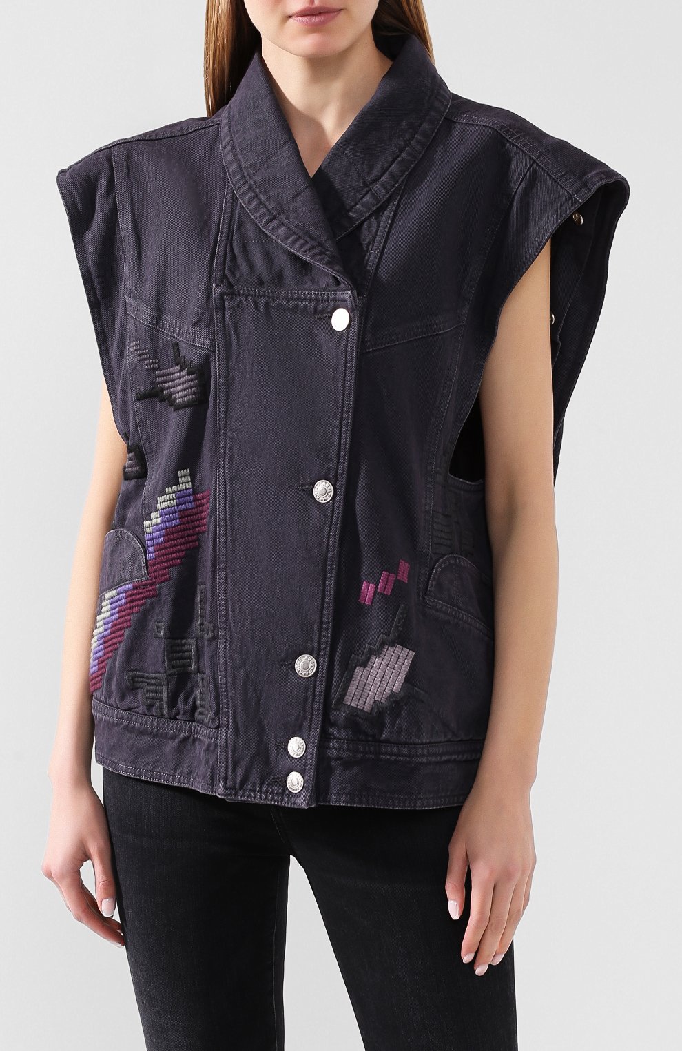 Джинсовая куртка ISABEL MARANT, арт. VE1326-20E009I/ERIAL, фото 6