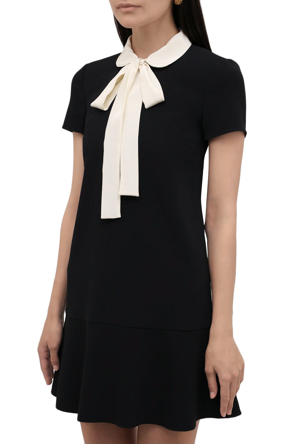 Платье REDVALENTINO черного цвета по цене 62050 руб., арт. WR3VAF05/3TG, фото 3 Платье REDVALENTINO, арт. WR3VAF05/3TG, фото 3