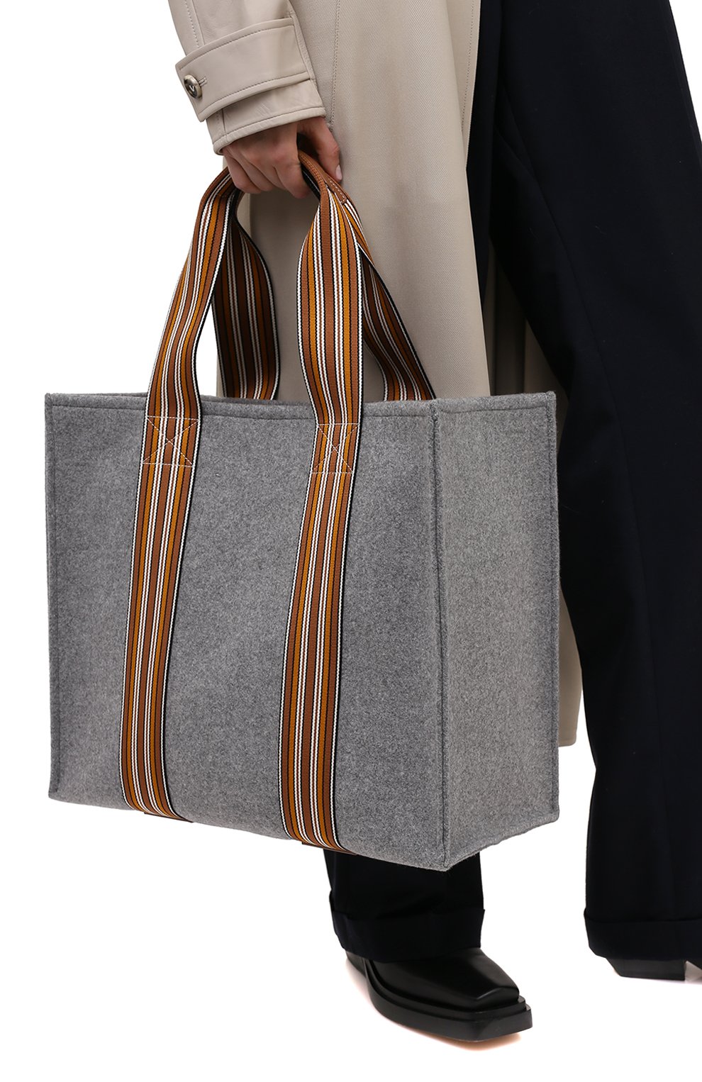 Сумка-шопер suitcase stripe LORO PIANA, арт. FAL2357, фото 2