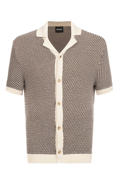 Мужская хлопковая рубашка BOSS, арт. 50543163