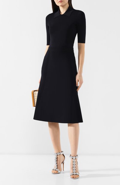 Юбка из вискозы VICTORIA BECKHAM, арт. SK KNT 3712 PSS19 SIGNATURE STRETCH, фото 2