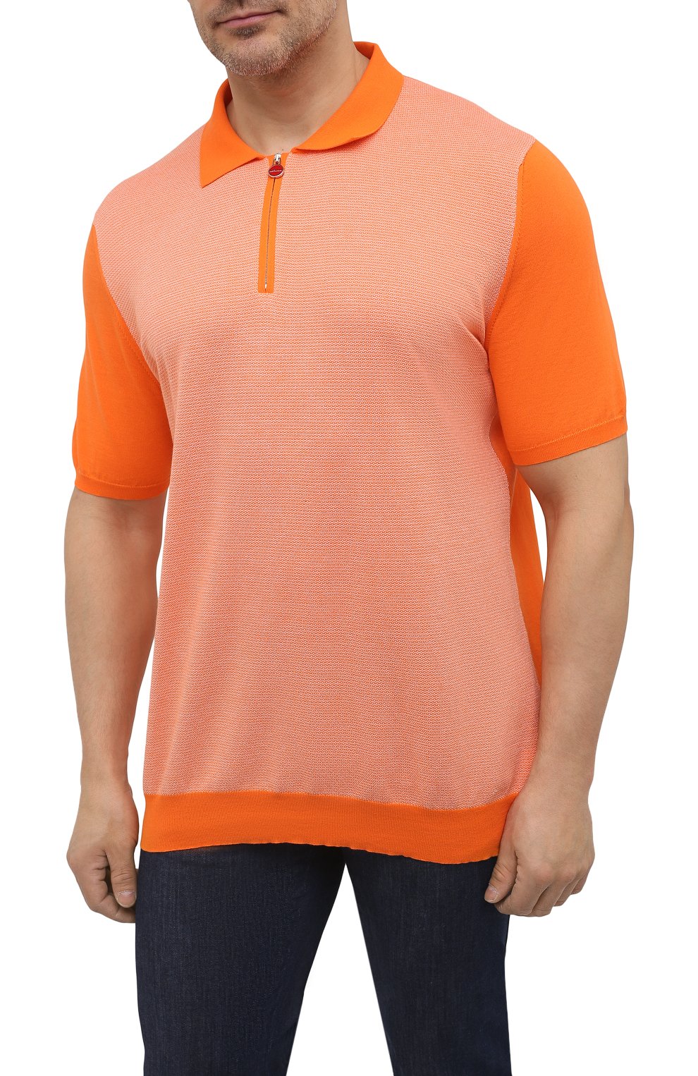 Хлопковое поло KITON, арт. UK1253L, фото 3