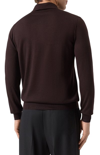 Поло из кашемира и шелка FEDELI, арт. MU007091, фото 4