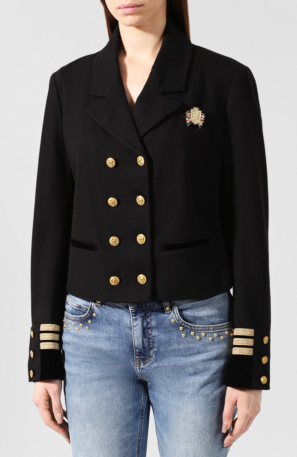 Жакет из смеси хлопка и шерсти POLO RALPH LAUREN, арт. 211763520, фото 3