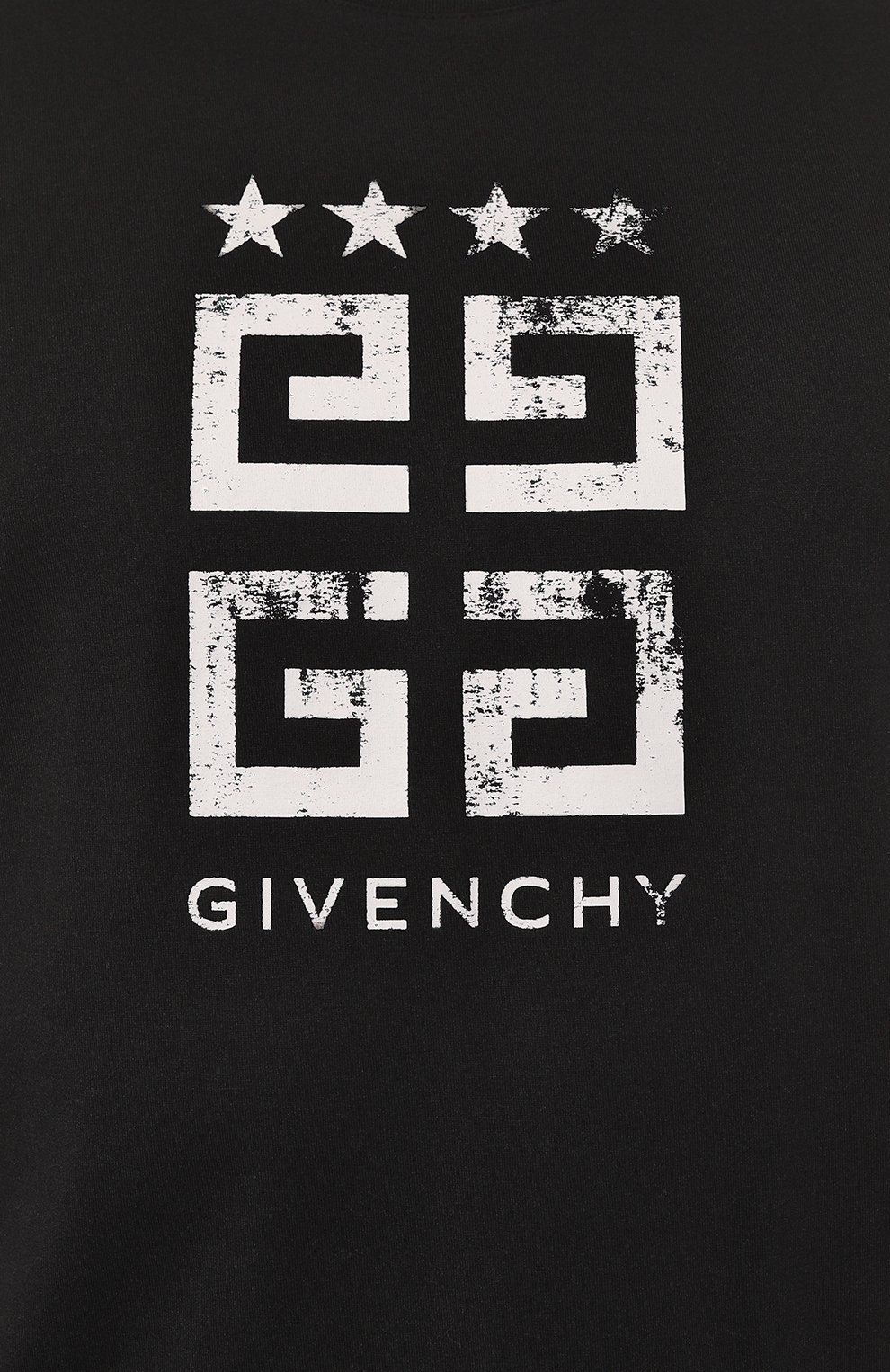 Хлопковая футболка GIVENCHY черного цвета по цене 63400 руб., арт. BM716G3YEL, фото 5 Хлопковая футболка GIVENCHY, арт. BM716G3YEL, фото 5