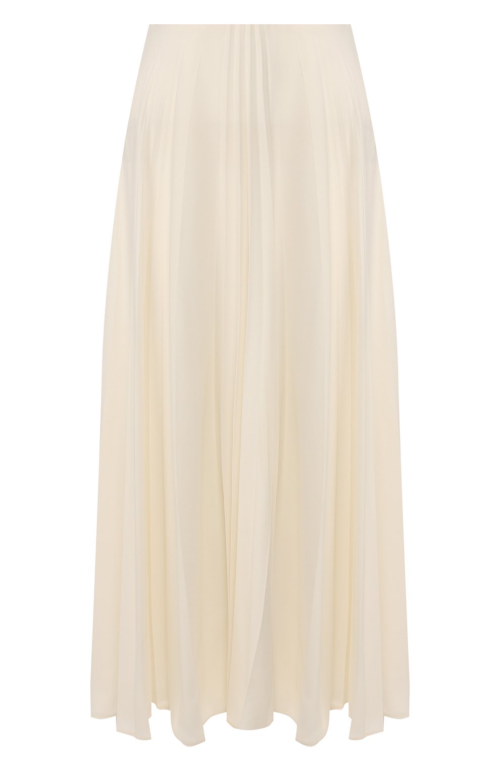 Шелковая юбка VALENTINO бежевого цвета по цене 299500 руб., арт. SB0RA5551MH, фото 1 Шелковая юбка VALENTINO, арт. SB0RA5551MH, фото 1