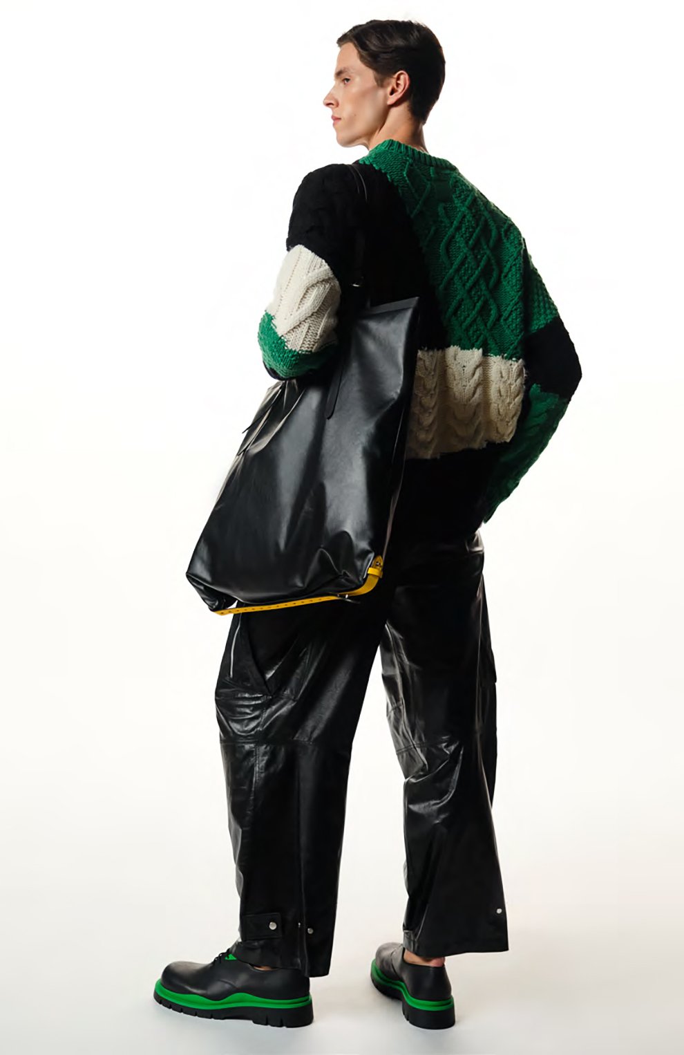 Кожаные брюки BOTTEGA VENETA, арт. 682872/V1CY0, фото 6