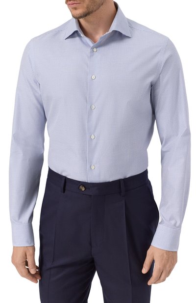 Хлопковая сорочка CANALI, арт. NCLX098/GR03630, фото 3