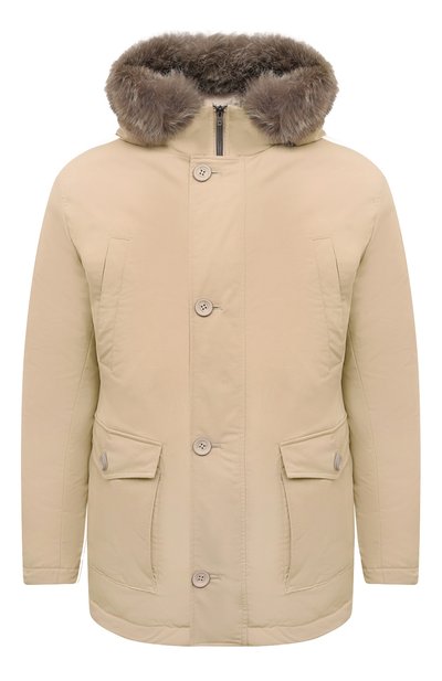 Пуховик с отделкой из койота HERNO, арт. PI000940U/12343, фото 1