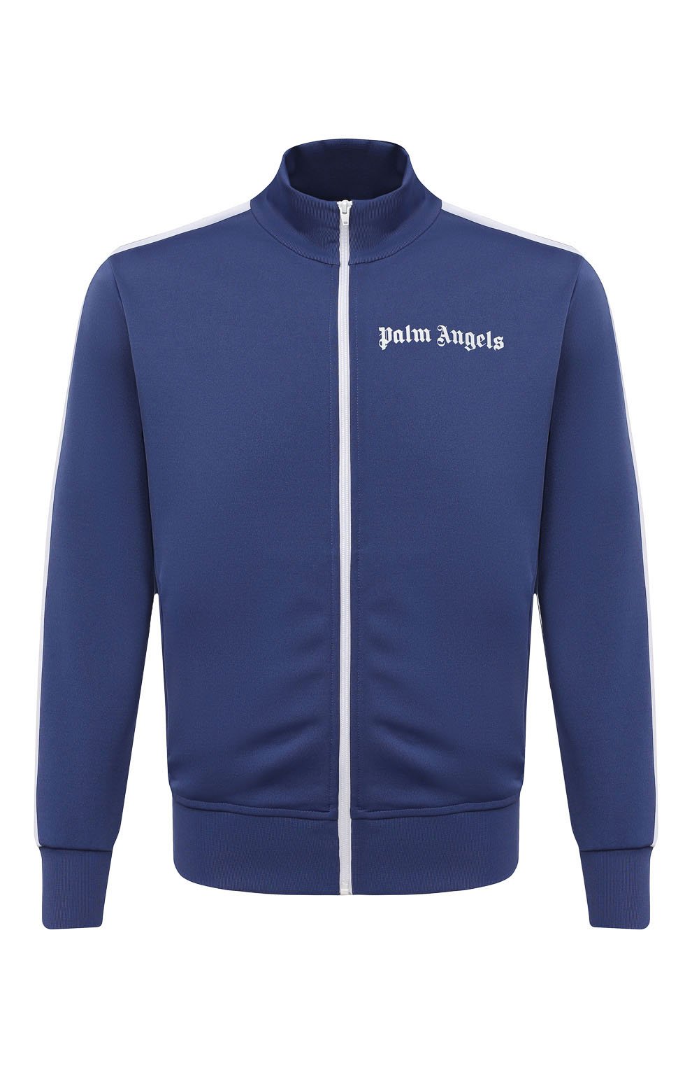 Толстовка PALM ANGELS темно-синего цвета по цене 43900 руб., арт. PMBD001R21FAB0014601, фото 1 Толстовка PALM ANGELS, арт. PMBD001R21FAB0014601, фото 1