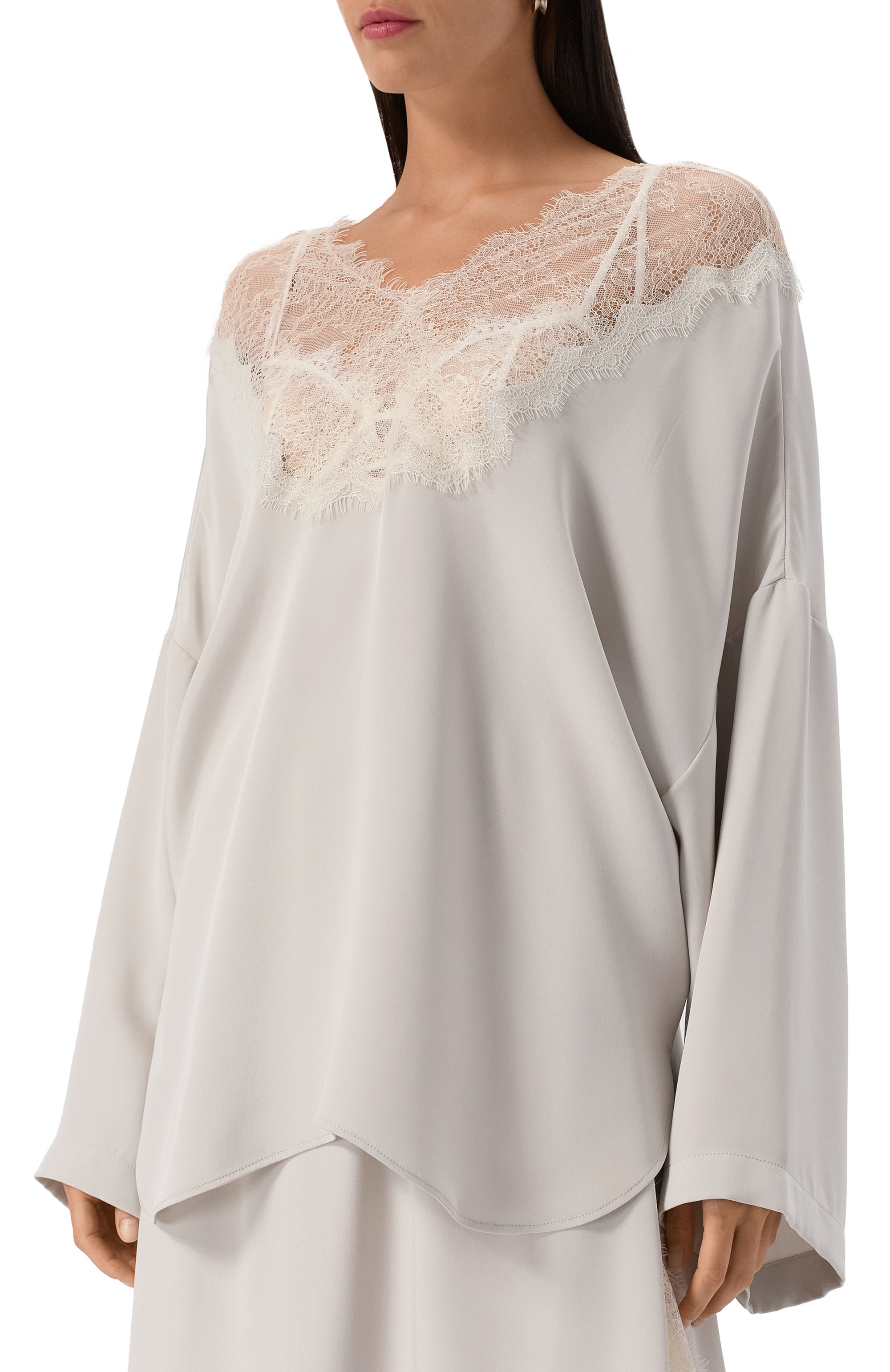 Шелковая блузка AKHMADULLINA, арт. 1125.2BL104/S703, фото 3