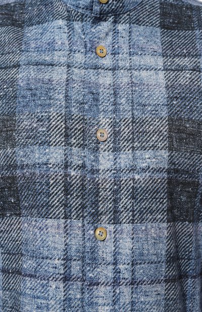 Хлопковая рубашка KITON, арт. UMCMARH0867501, фото 5