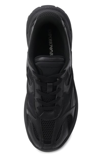 Комбинированные кроссовки EMPORIO ARMANI, арт. EM004829/AF23185, фото 5