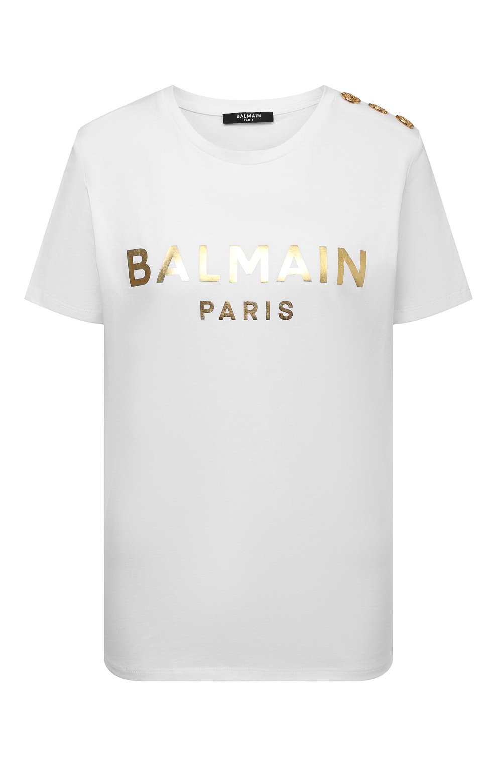 Хлопковая футболка BALMAIN, арт. XF1EF005/BB28, фото 1