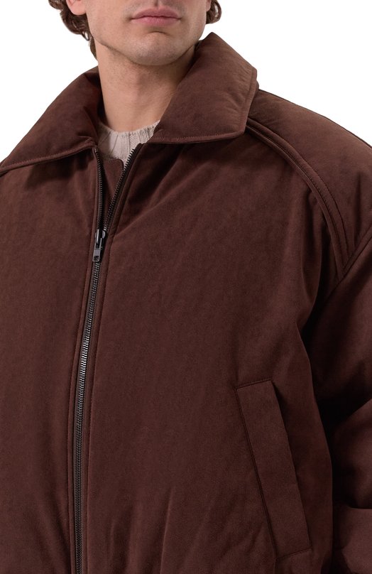 Пуховый бомбер Juun.J JC5X3ZP71 Коричневый  JC5X3ZP71 Фото 5