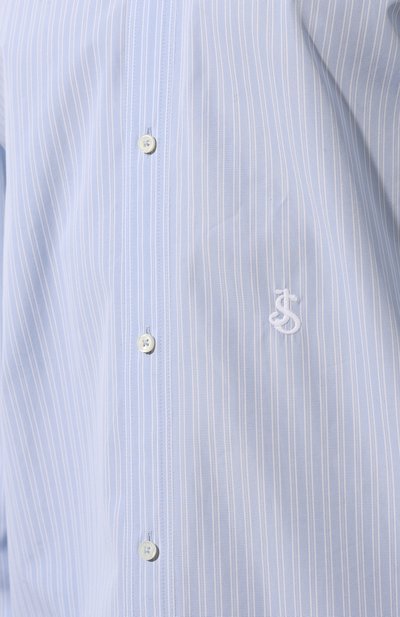 Хлопковая рубашка JIL SANDER, арт. J24DL0105/J45177, фото 5