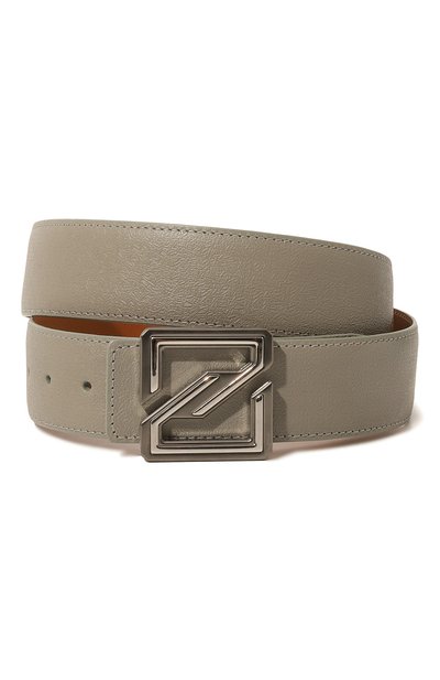 Мужской кожаный ремень ZILLI, арт. MJL-CLASE-01803/0084