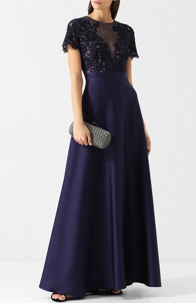 Клатч stretch knot из сатина с отделкой из кожи змеи BOTTEGA VENETA, арт. 202031/VG0H9, фото 2