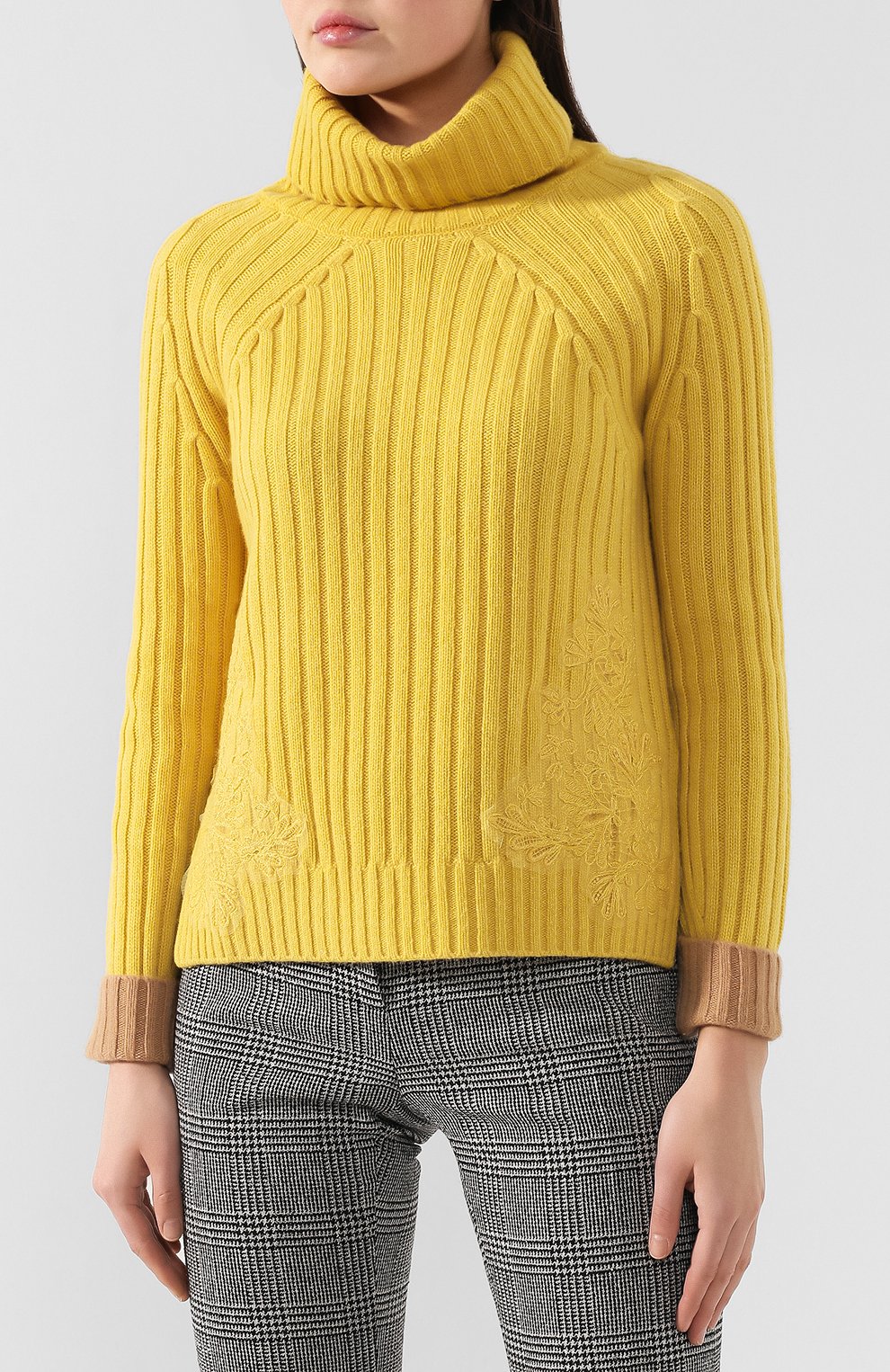 Свитер из смеси шерсти и кашемира ERMANNO ERMANNO SCERVINO, арт. 45T MG31 DEG, фото 3