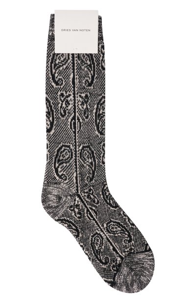 Женские шерстяные носки DRIES VAN NOTEN, арт. 131901/4750