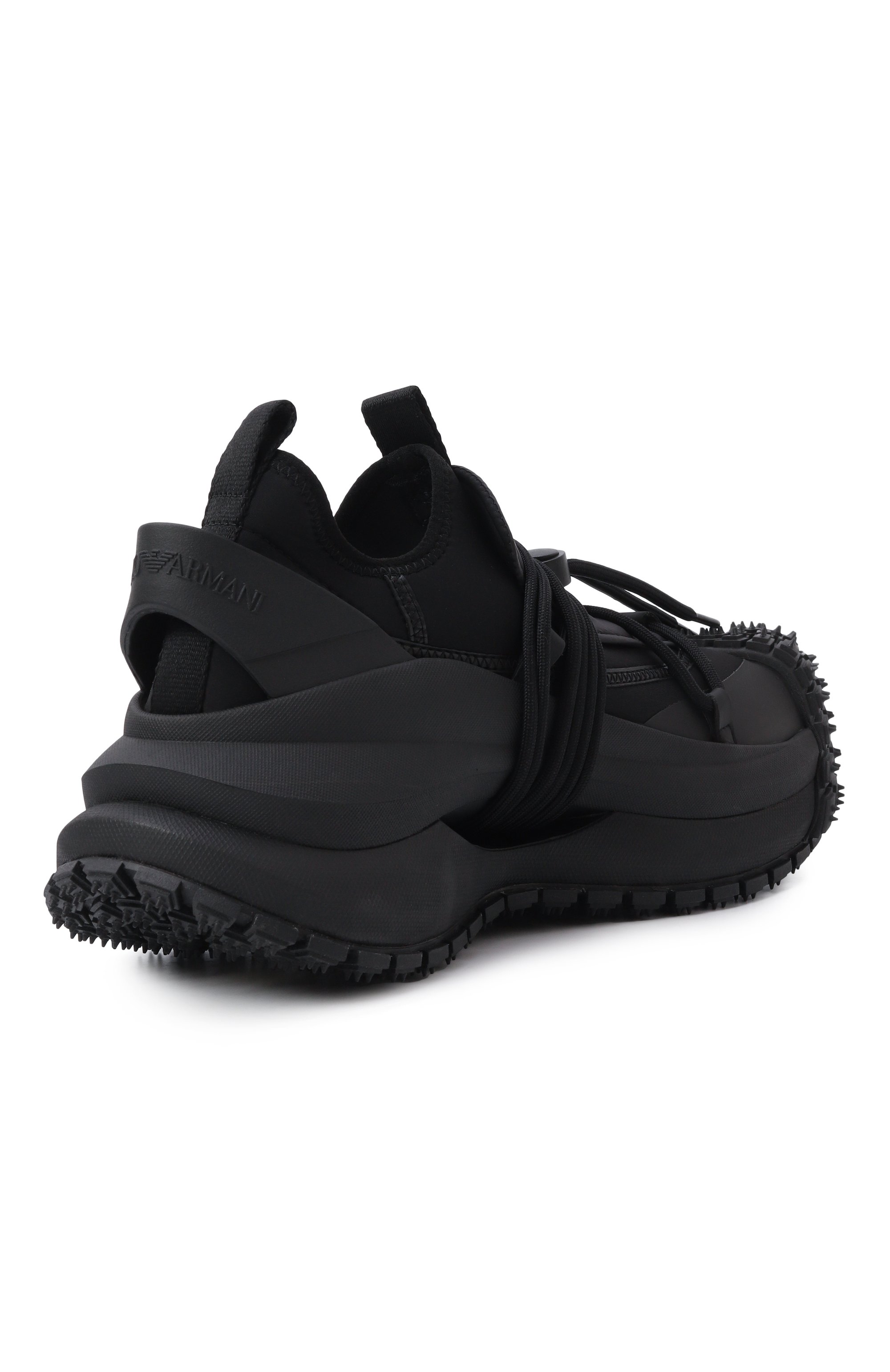 Текстильные кроссовки EMPORIO ARMANI, арт. X4X653/XR083, фото 5