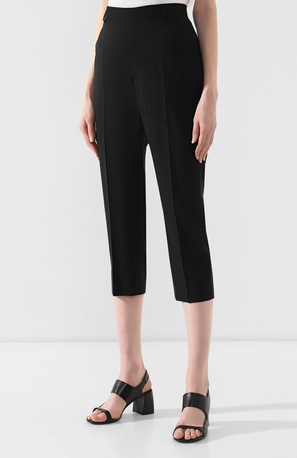Укороченные брюки RICK OWENS, арт. RP19S6309/ZLEM3, фото 3