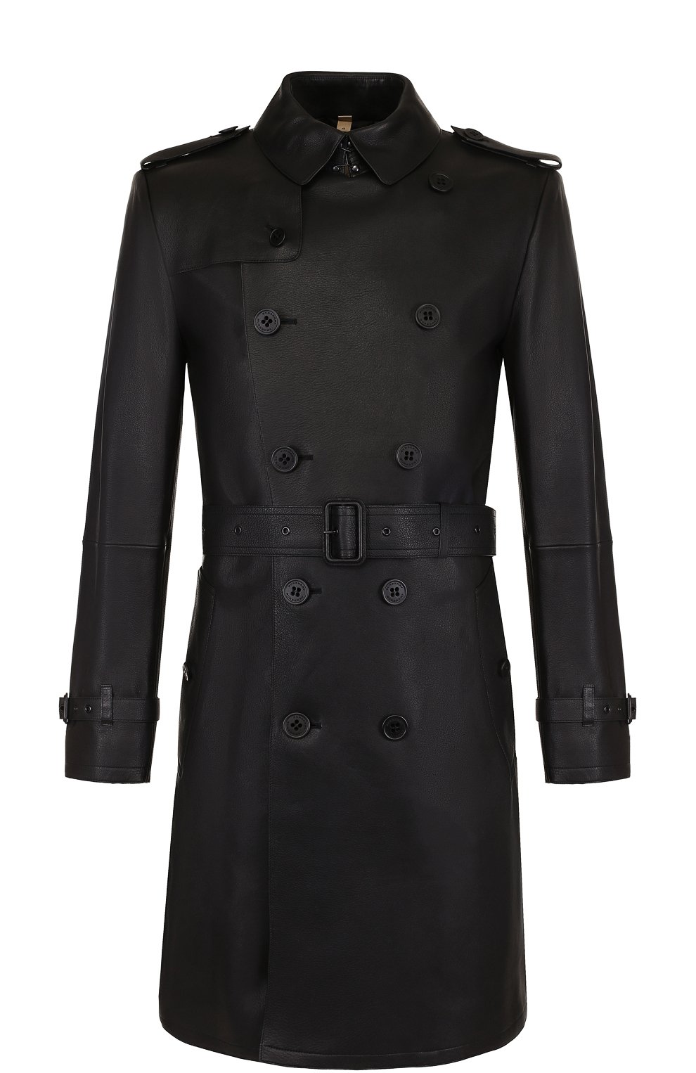 Кожаный тренч с поясом BURBERRY, арт. 4051825, фото 1