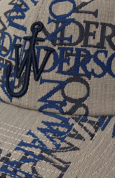 Хлопковая бейсболка JW ANDERSON разноцветного цвета по цене 21000 руб., арт. AC0198/FA0136, фото 4 Хлопковая бейсболка JW ANDERSON, арт. AC0198/FA0136, фото 4