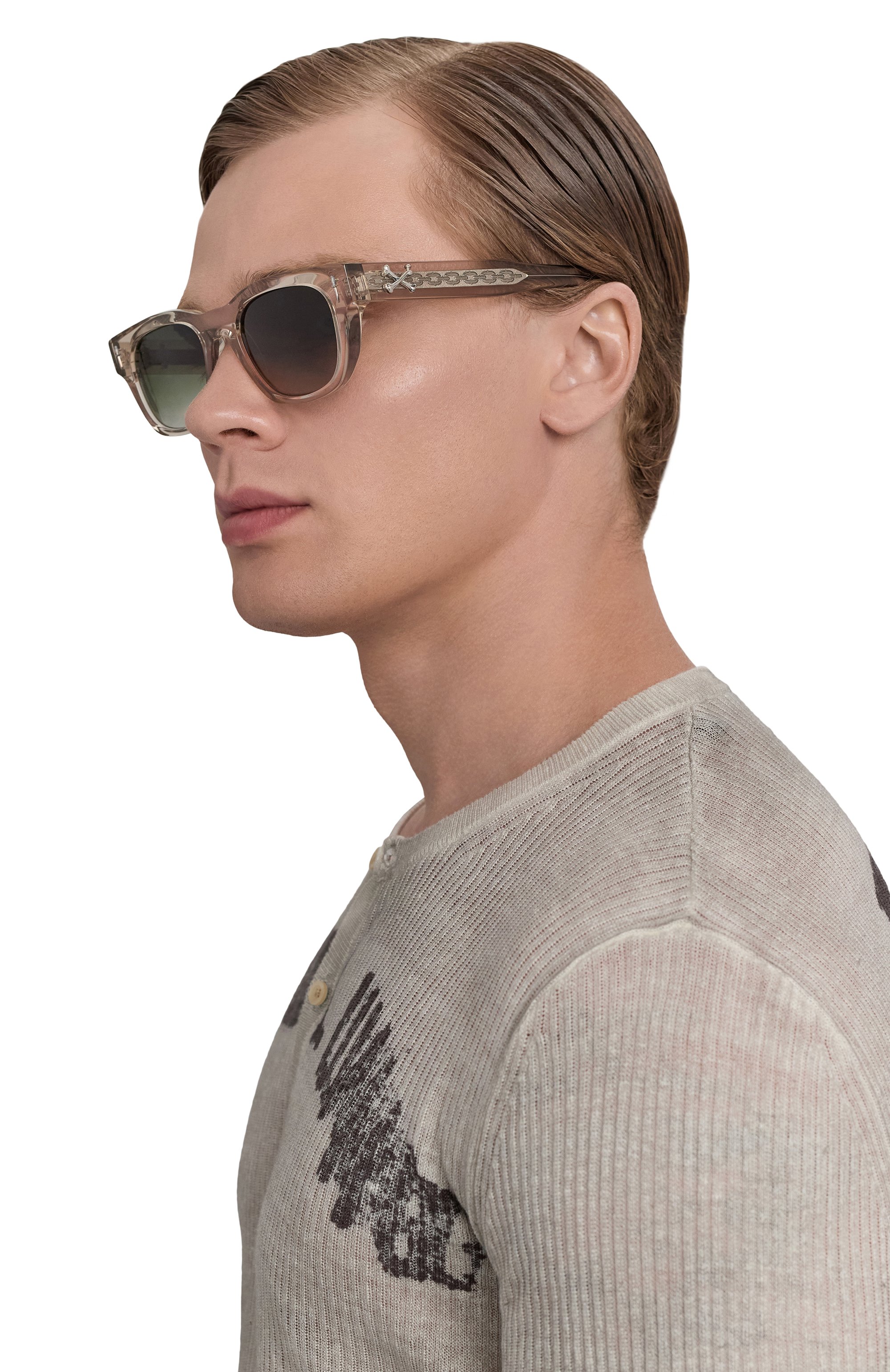 Солнцезащитные очки CUTLER AND GROSS, арт. THE GREAT FR0G 003 06 SAND CRYSTAL, фото 2