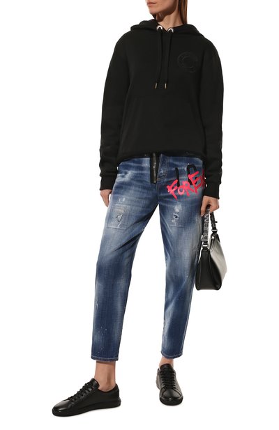 Джинсы DSQUARED2 синего цвета по цене 74850 руб., арт. S80LA0032/S30342, фото 2 Джинсы DSQUARED2, арт. S80LA0032/S30342, фото 2