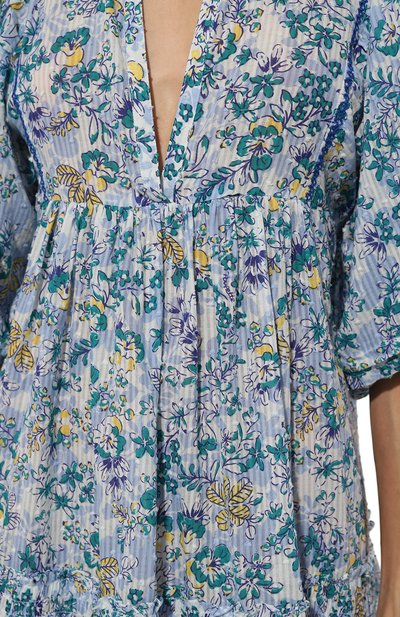 Хлопковое платье POUPETTE ST BARTH, арт. W4RH24N0SYU, фото 5