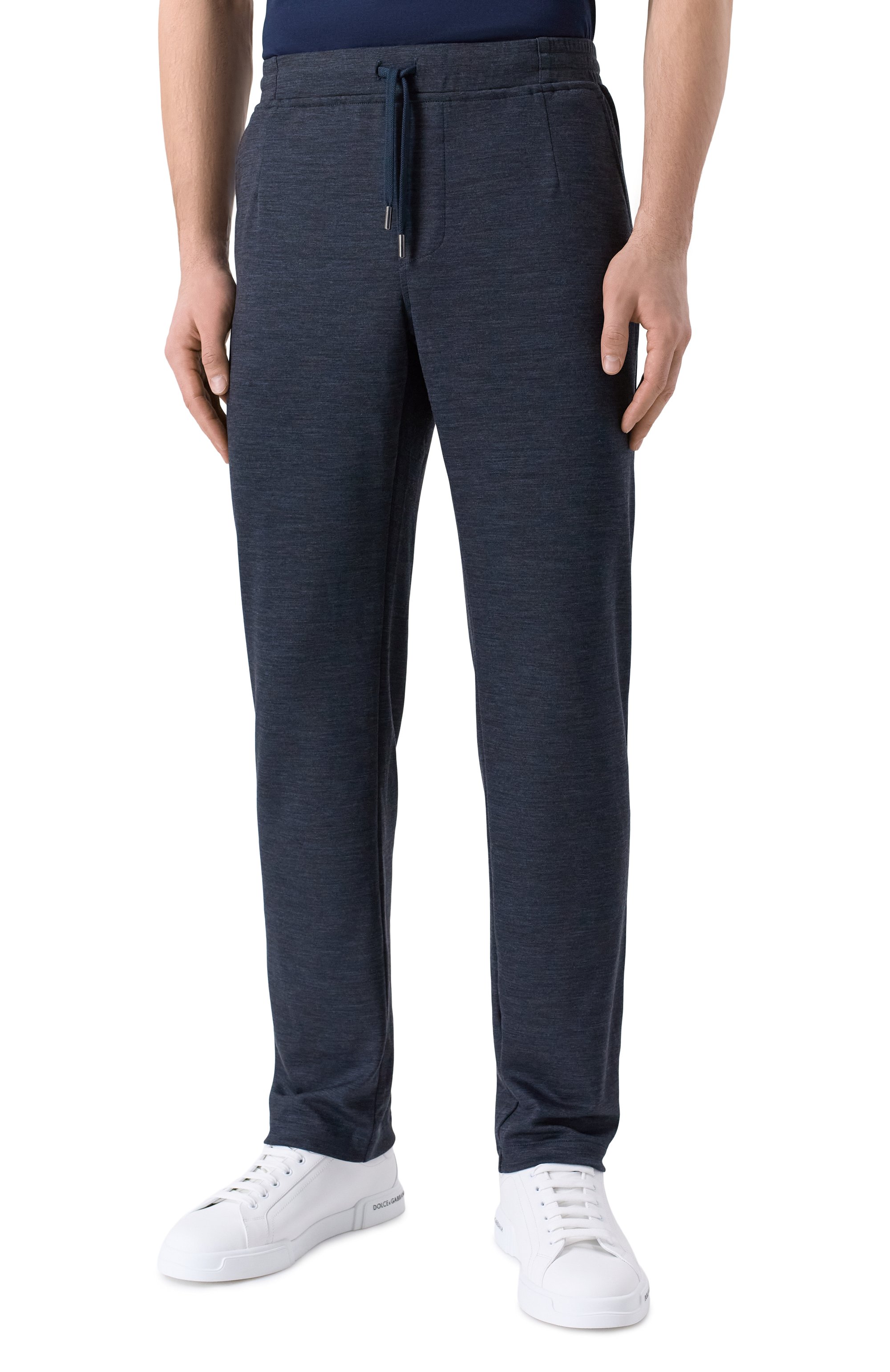 Шерстяные брюки MVST темно-синего цвета по цене 120000 руб., арт. 13M708.VP00.MUST., фото 3 Шерстяные брюки MVST, арт. 13M708.VP00.MUST., фото 3