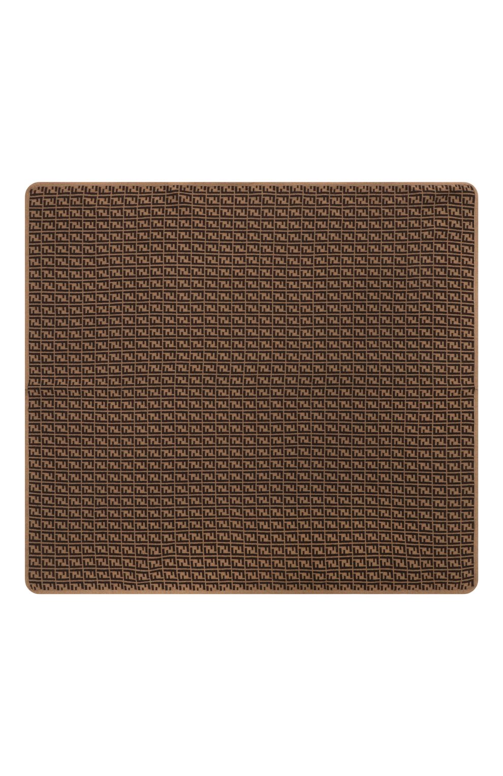 Одеяло из хлопка и кашемира FENDI, арт. BUJ166/A3TE, фото 3