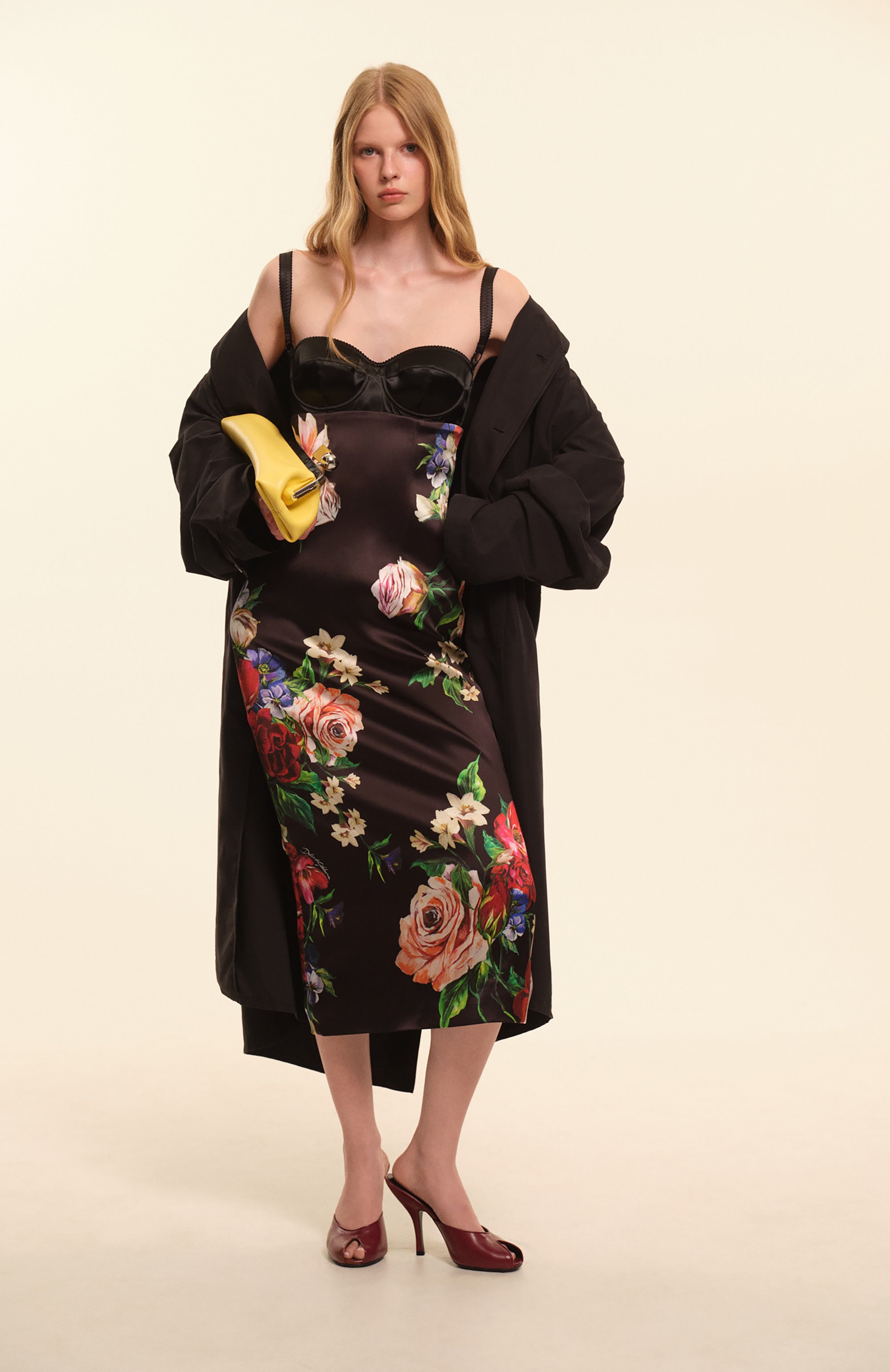 Атласное платье DOLCE & GABBANA, арт. F6TTXT/FSIB5, фото 7