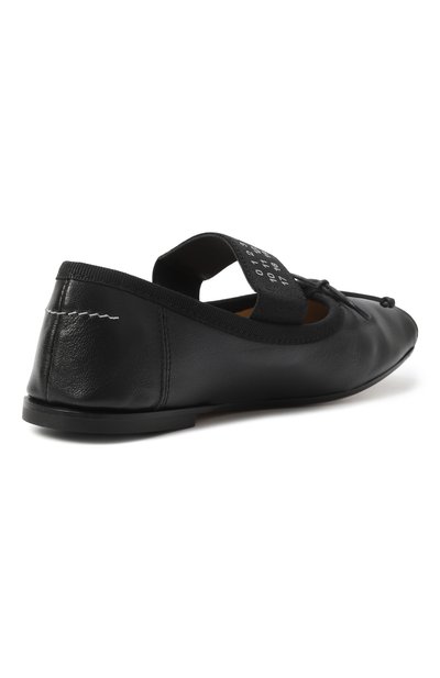 Кожаные балетки MM6, арт. 80971/28-35, фото 3