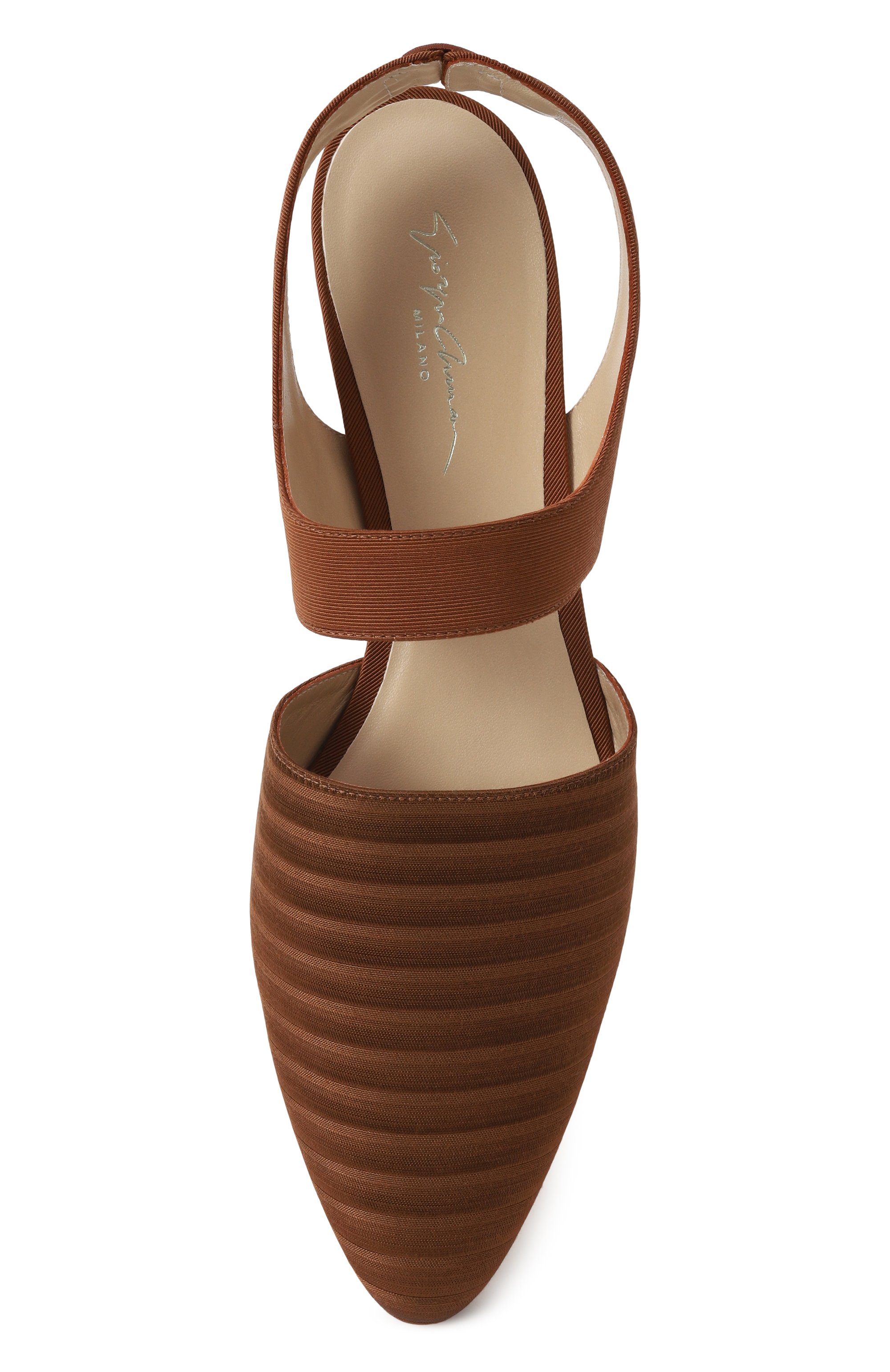 Текстильные туфли GIORGIO ARMANI, арт. X1D351/XR346, фото 6