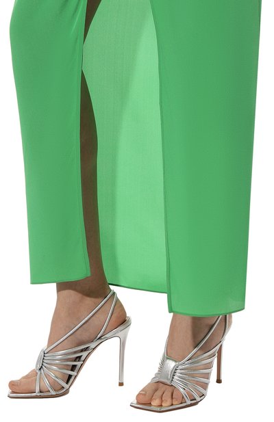 Кожаные босоножки hellen GIANVITO ROSSI, арт. G32488.15RIC.NPSARGE, фото 3