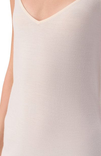 Платье из шерсти и шелка 12 STOREEZ молочного цвета по цене 17000 руб., арт. 137028, фото 5 Платье из шерсти и шелка 12 STOREEZ, арт. 137028, фото 5