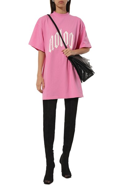 Хлопковая футболка BALENCIAGA, арт. 787349/TQVP4, фото 2